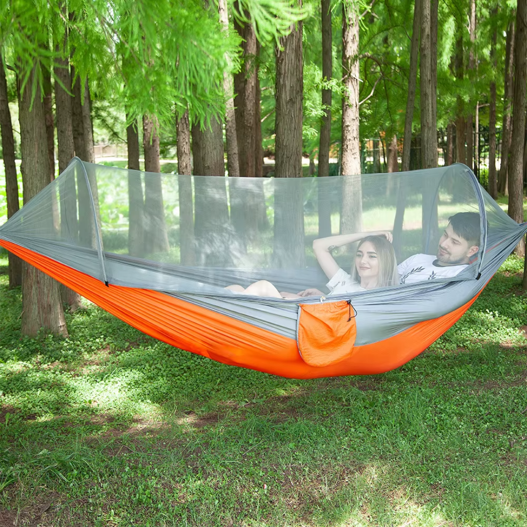 Hamaca para explorar con red Antimosquitos