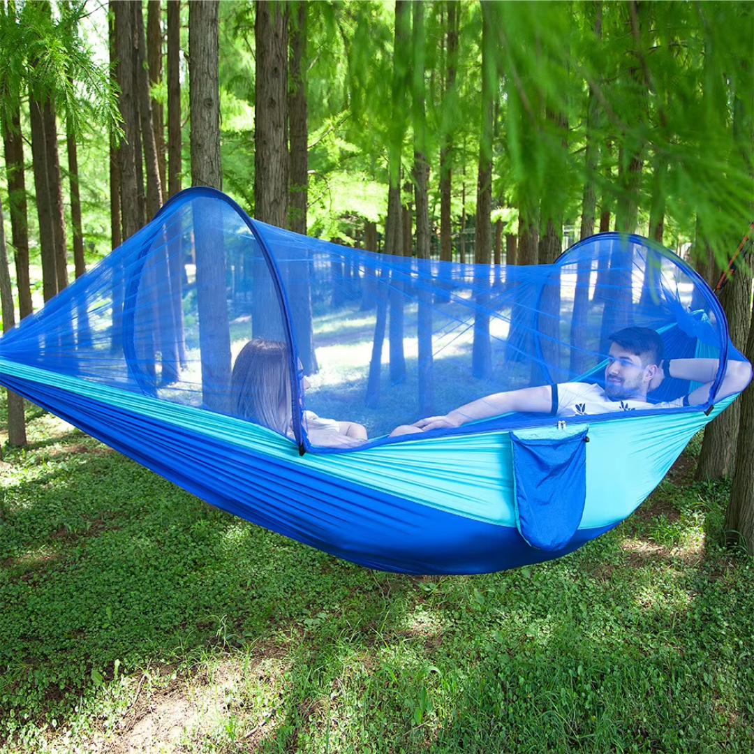 Hamaca para explorar con red Antimosquitos