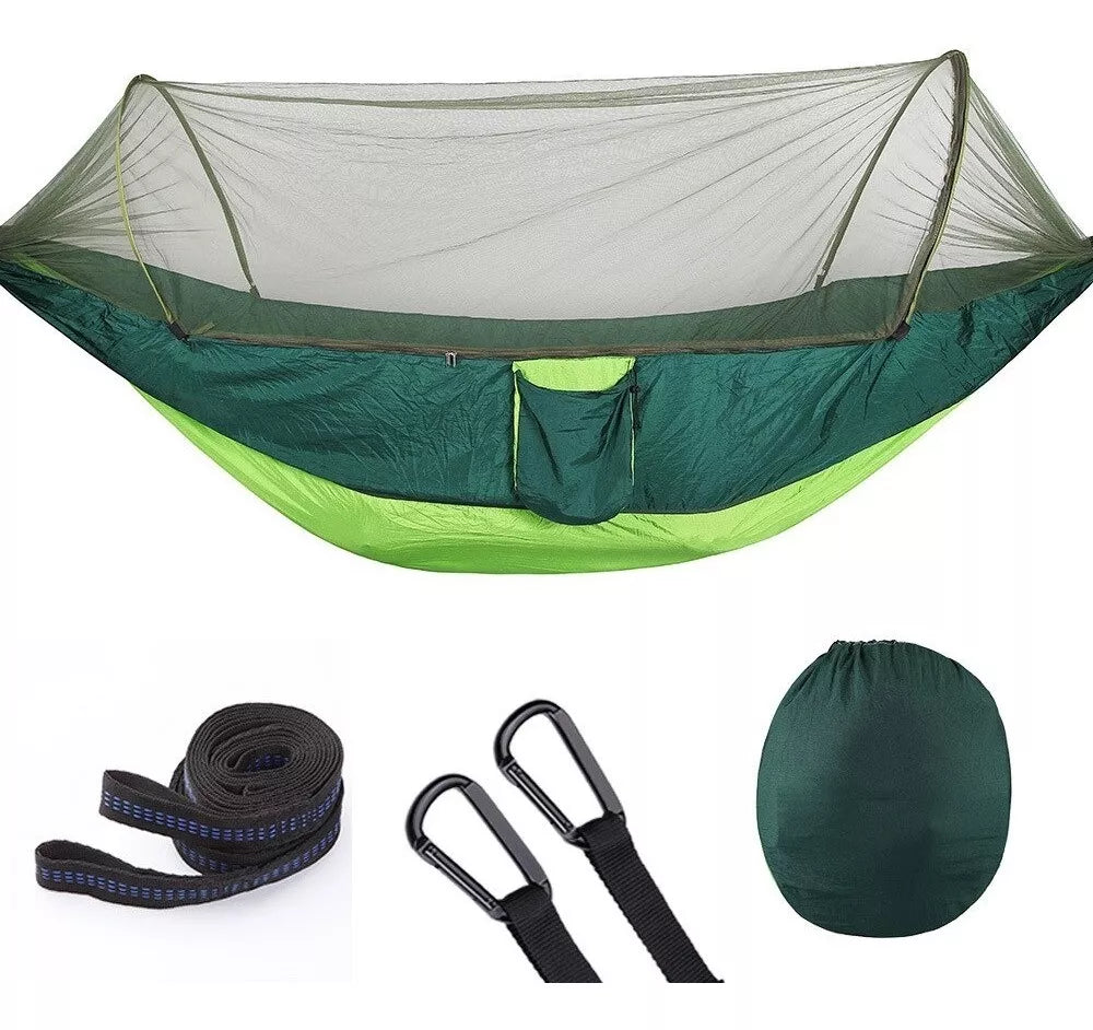 Hamaca para explorar con red Antimosquitos